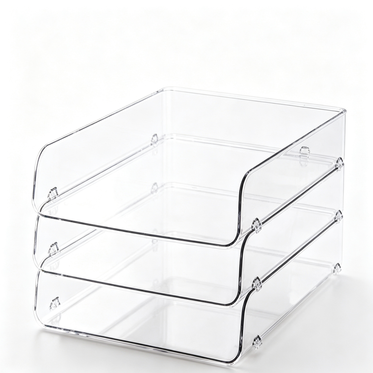 π§ Clear Storage | Stackable Organizer | Space-Saving Design