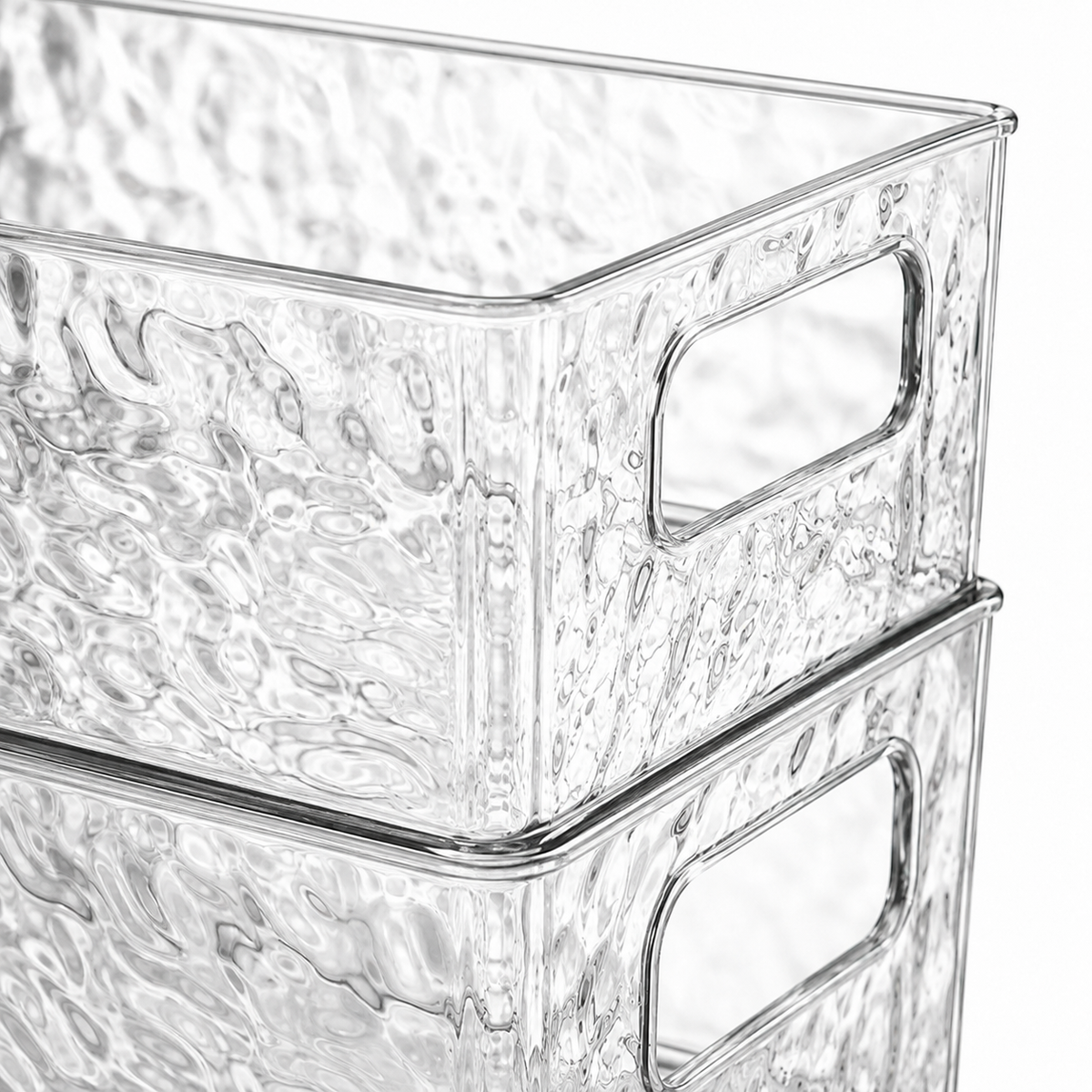 🧊 Clear Storage | Stackable Organizer | Modern Home Essential